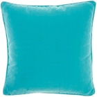 OUTDOOR PILLOWS L9090 TURQUOISE 18" x 18" THROW PILLOW