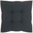 OUTDOOR PILLOWS QY029 CHARCOAL 18" x 18" x 3" SEAT CUSHION
