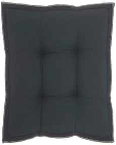 OUTDOOR PILLOWS QY029 CHARCOAL 18" x 18" x 3" SEAT CUSHION