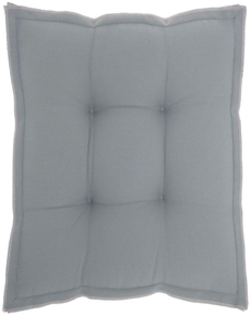OUTDOOR PILLOWS QY029 GREY 18" x 18" x 3" SEAT CUSHION
