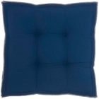 OUTDOOR PILLOWS QY029 NAVY 18" x 18" x 3" SEAT CUSHION