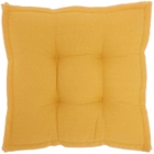 OUTDOOR PILLOWS QY029 YELLOW 18" x 18" x 3" SEAT CUSHION