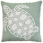 Outdoor Pillow VJ002 Aqua 18" x 18" Throw Pillow