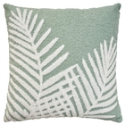 Outdoor Pillow VJ005 Aqua 18" x 18" Throw Pillow