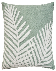 Outdoor Pillow VJ005 Aqua 18" x 18" Throw Pillow