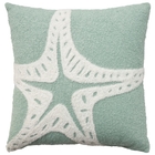 Outdoor Pillow VJ008 Aqua 18" x 18" Throw Pillow