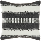 OUTDOOR PILLOWS VJ088 BLACK 14" x 22" THROW PILLOW