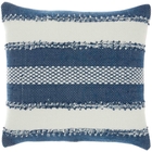 OUTDOOR PILLOWS VJ088 NAVY 14" x 22" THROW PILLOW