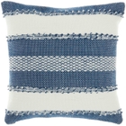 OUTDOOR PILLOWS VJ088 NAVY 18" x 18" THROW PILLOW