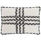 OUTDOOR PILLOW VJ111 BLACK 14" X 20" THROW PILLOW