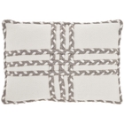 OUTDOOR PILLOW VJ111 GREY 14" X 20" THROW PILLOW