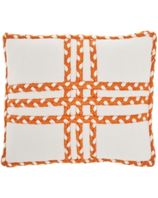 OUTDOOR PILLOW VJ111 ORANGE 14" X 20" THROW PILLOW