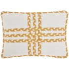 OUTDOOR PILLOW VJ111 YELLOW 14" X 20" THROW PILLOW