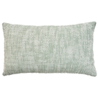 Outdoor Pillow VJ121 Aqua 12" x 21" Throw Pillow