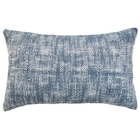 Outdoor Pillow VJ121 Navy 12" x 21" Throw Pillow