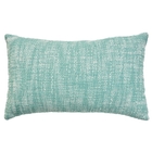 Outdoor Pillow VJ121 Turquoise 12" x 21" Throw Pillow