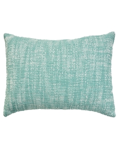 Outdoor Pillow VJ121 Turquoise 12" x 21" Throw Pillow