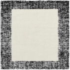 Pacific Shag PCS02 Ivory Black Area Rug