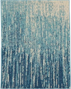 Passion PSN09 Navy/Light Blue Rug 1'10" x 6'