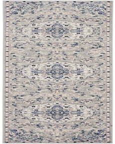 Passion PSN22 Grey/Beige Rug 2'2" x 10'