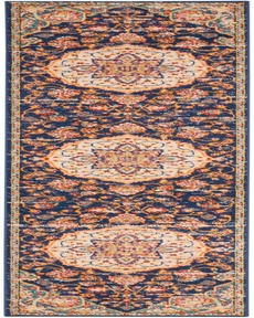 Passion PSN22 Navy Multicolor Rug2'2" x 10'