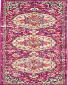 Passion PSN22 Pink Rug 2'2" x 7'6"