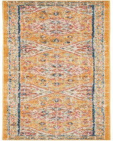 Passion PSN23 Ivory/Yellow Rug 2'2" x 10'