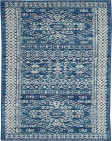 Passion PSN27 Navy Blue Rug 2'2" x 7'6"