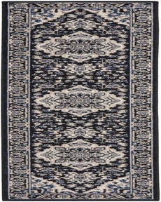Passion PSN33 Black Ivory Rug 2'2" x 10'