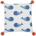 PLUSH CR905 MULTICOLOR 16" x 16" THROW PILLOW