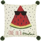 PLUSH CR915 MULTICOLOR 16" x 16" THROW PILLOW