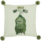 PLUSH CR933 MULTICOLOR 16" x 16" THROW PILLOW