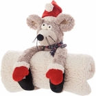 PLUSHLINES N0609 GREY 11" x 1'5" PLUSH ANIMAL