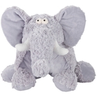 PLUSH LINES N1463 GREY 18" X 22" THROW PILLOW