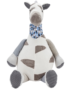 PLUSH LINES N3002 IVORY/GREY 22" X 26" PLUSH ANIMAL