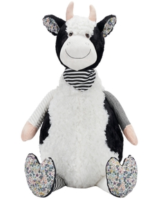 PLUSH LINES N3003 IVORY/BLACK 22" X 26" PLUSH ANIMAL