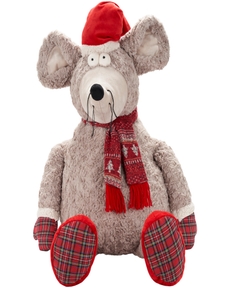 PLUSH LINES N8609 GREY 22" X 26" PLUSH ANIMAL