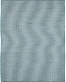 Positano POS01 Aqua 2' x 6' Area Rug