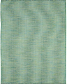 Positano POS01 Blue Green 2' x 6' Area Rug