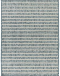 Positano POS03 Aqua Ivory 2'2" x 12' Area Rug