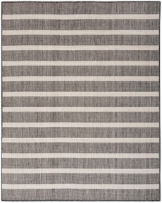 Positano POS03 Charcoal Ivory Area Rug
