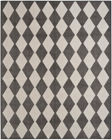 Positano POS04 Black Area Rug