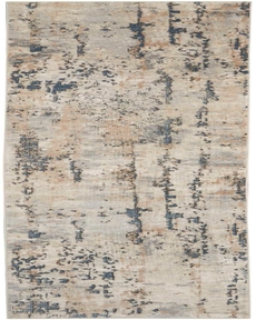 Quarry QUA01 Beige Grey 2'2" x 20' Area Rug