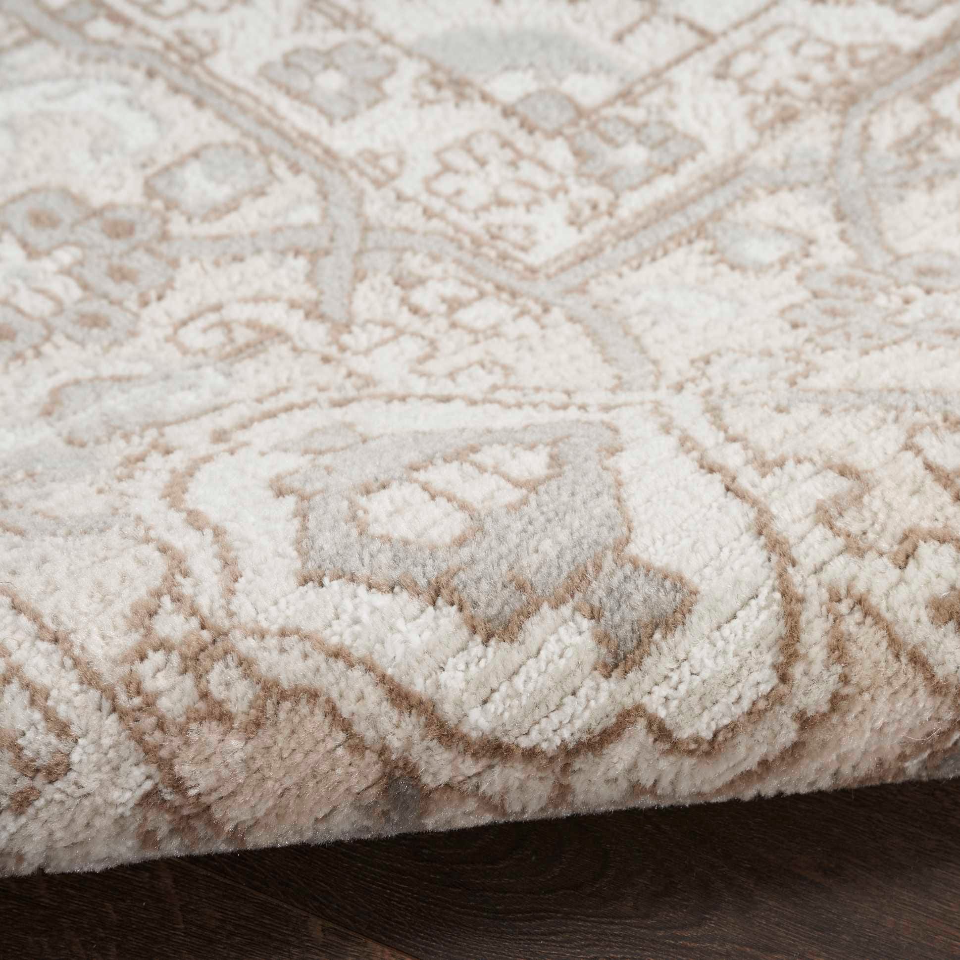 満点の Quarry Beige Indoor only Persian Rug, QUA05 | Nourison Home ホットカーペット・マット