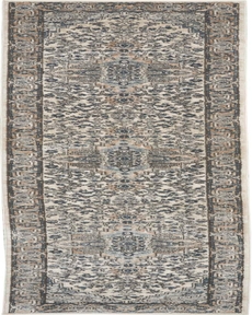 Quarry QUA05 Ivory Grey 2'2" x 20' Area Rug