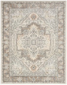 Quarry QUA18 Ivory Grey Taupe Area Rug