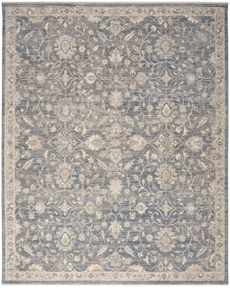 Retreat RET01 Blue Area Rug