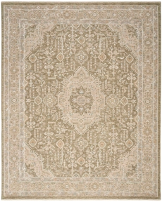 Retreat RET02 Green Area Rug