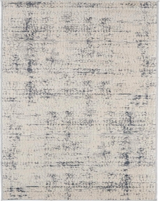 Rustic Textures RUS06 Ivory/Blue Rug 2'2" x 7'6"
