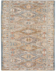 Sahar SHR01 Blue Rug 2'3" x 10'2"